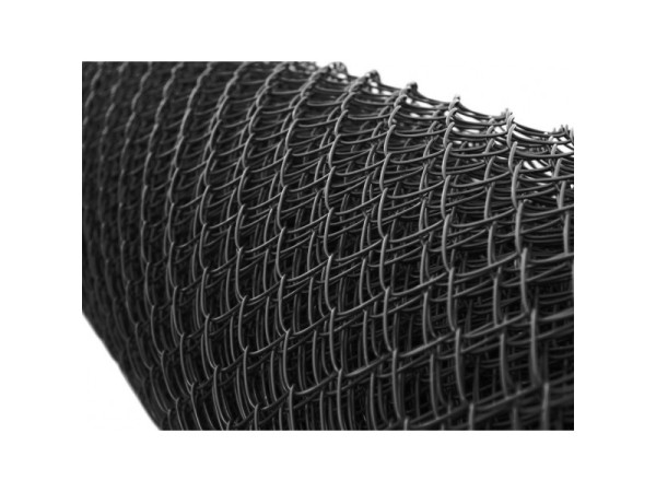 Poplastované pletivo antracit - oko 50x50mm - hrubší drôt 3mm Poplastované pletivo antracit - oko 50x50mm - hrubší drôt 3mm