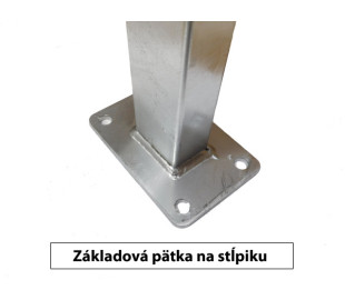 Stĺpik GALAXIA ZINOK s pätkou
