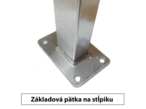 Stĺpik GALAXIA ZINOK s pätkou
